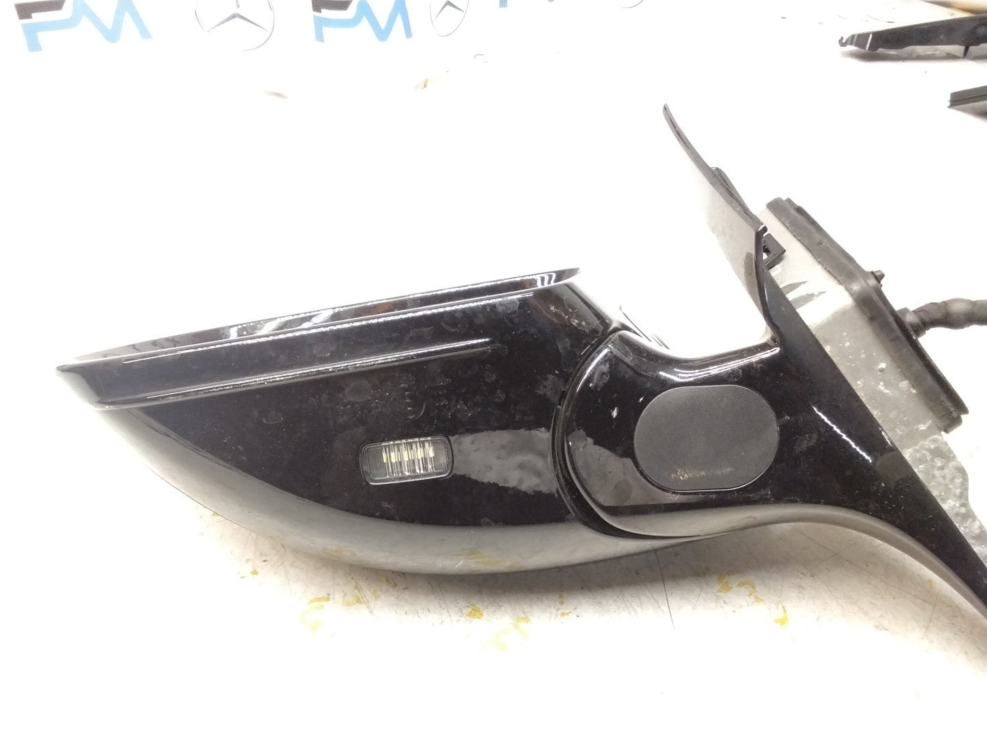 MERCEDES E-CLASS 2016 On W213 PASSENGER SIDE WING MIRROR A2138102500 BLACK FMM15