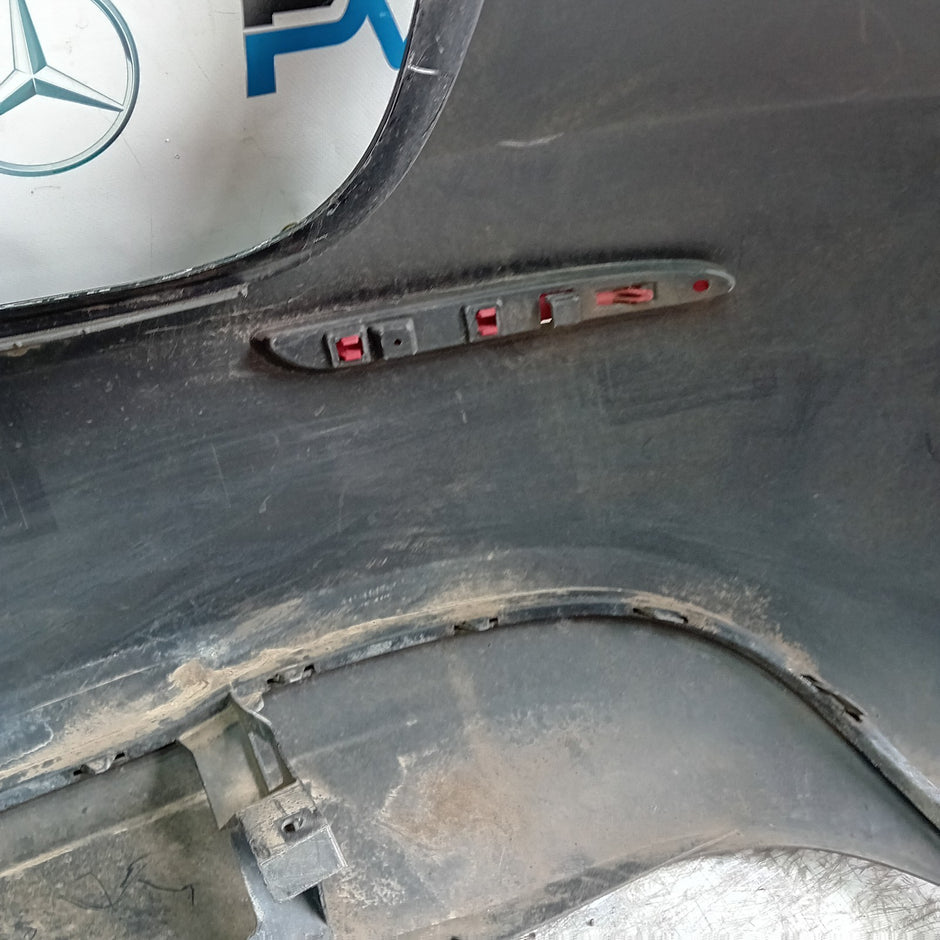 MERCEDES BENZ  A-CLASS W177 REAR BUMPER A1778800500 2018 BLACK COMPLETE FMX16