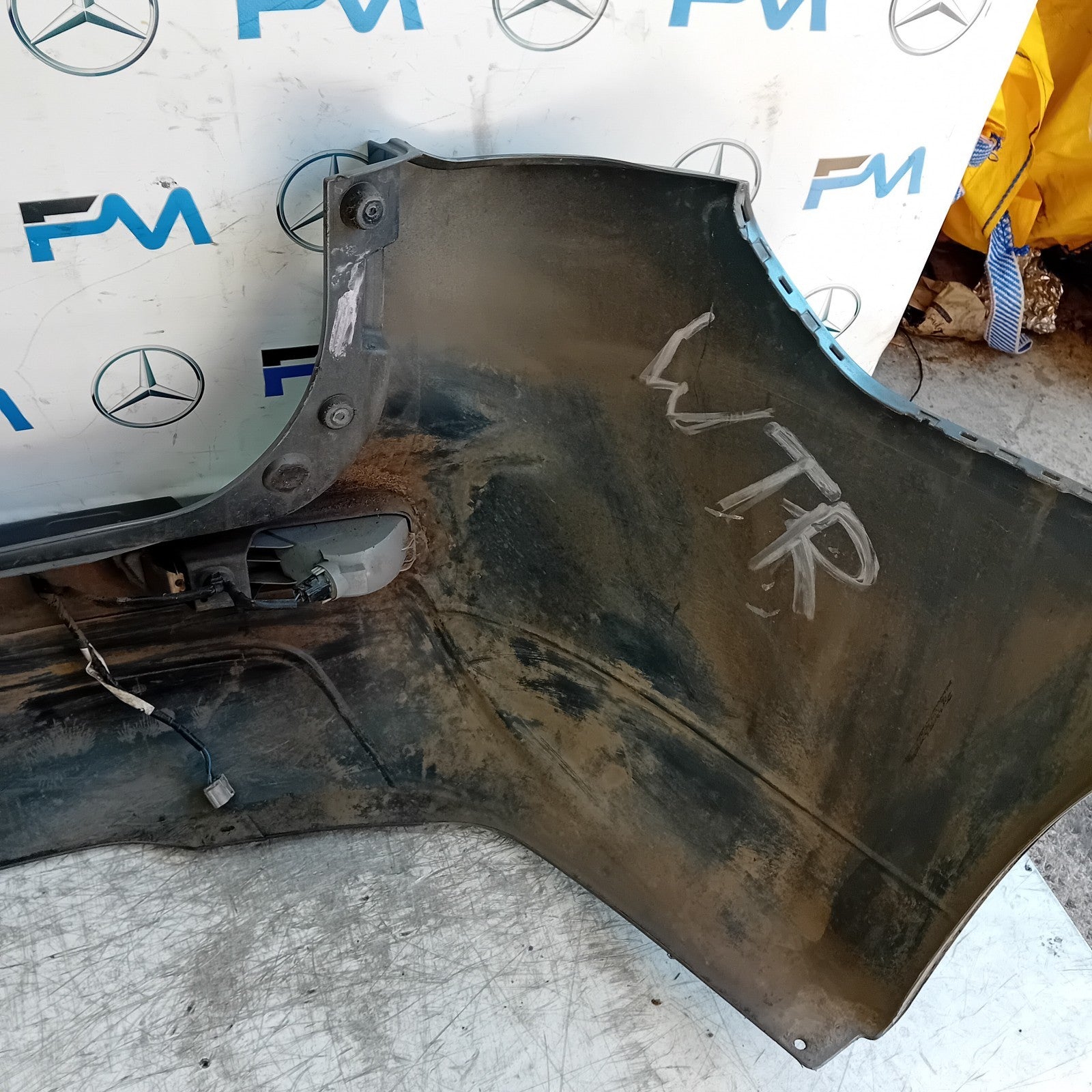 MITSUBISHI OUTLANDER MK3 REAR BUMPER GREY 2013  FMX146