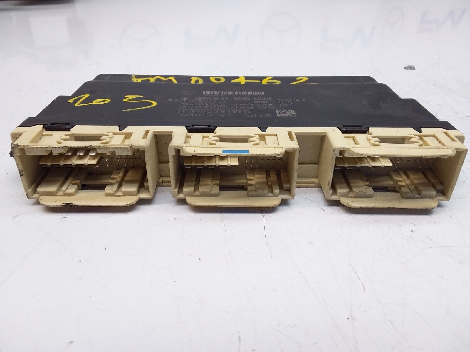 MERCEDES C-CLASS W205 FRONT RIGHT SEAT CONTROL MODULE A2059005122 FM00462