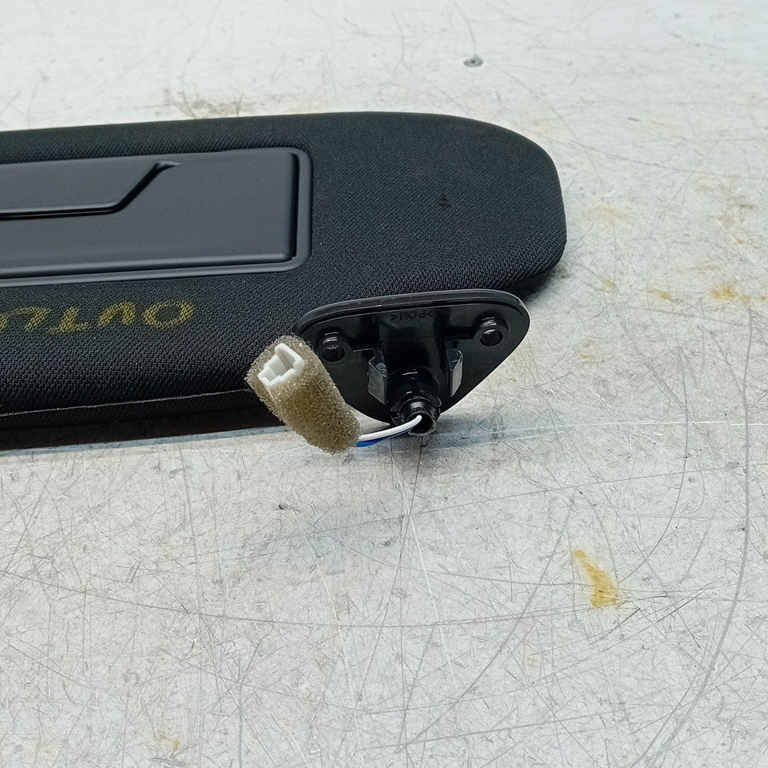 MITSUBISHI OUTLANDER MK3 SUN VISOR PASSENGER SIDE BLACK 7430B557 2014 FM001619