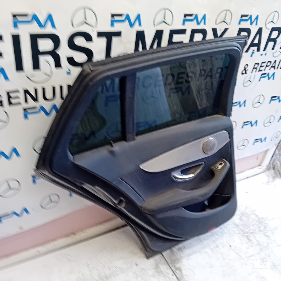 MERDEDES C-CLASS EST W205 PASSENGER REAR DOOR NSR GREY 2014 ON COMPLETE FMD185