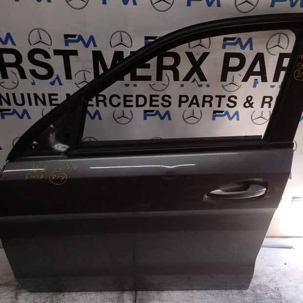 MERCEDES BENZ GLS W166 PASSENGER FRONT DOOR NSF GREY 2013-19 COMPLETE FMD317
