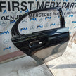 MERCEDES A-CLASS W177 SLN DRIVER REAR DOOR OSR 2018 ON BLACK FMD285