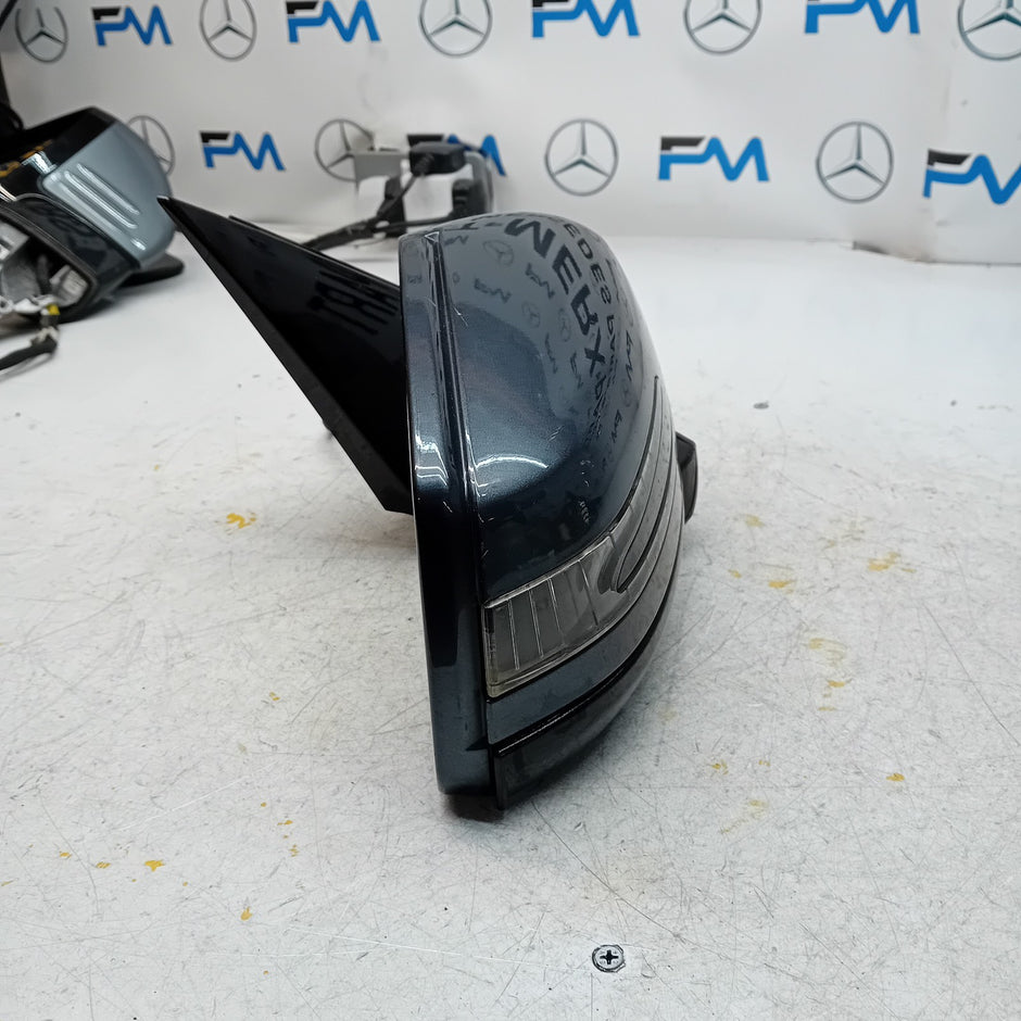 MERCEDES BENZ  E-CLASS  W212 DRIVER SIDE WING MIRROR GREY A2129101016 PL FMM43