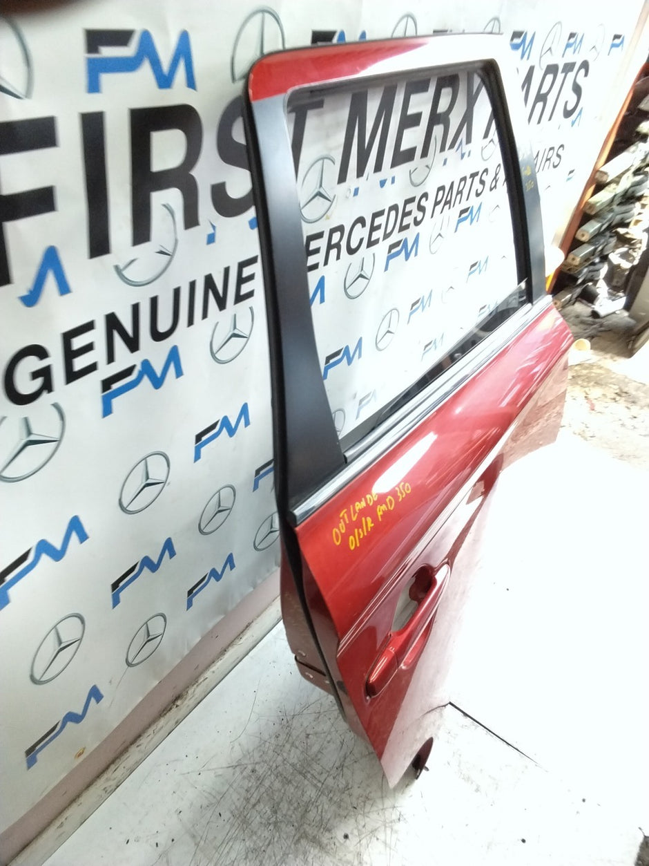 MITSUBISHI OUTLANDER MK3 DRIVER SIDE REAR DOOR OSR 2013 RED COMPLETE FMD350