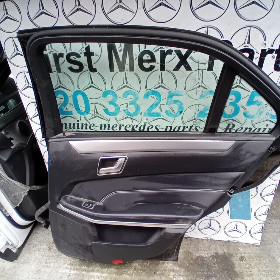 MERCEDES BENZ E-CLASS W212 DRIVER SIDE REAR DOOR ( OFF SIDE REAR )