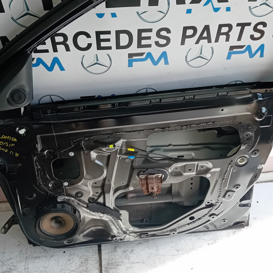 MITSUBISHI OUTLANDER DRIVER SIDE FRONT DOOR O/S/F BLACK FMD118