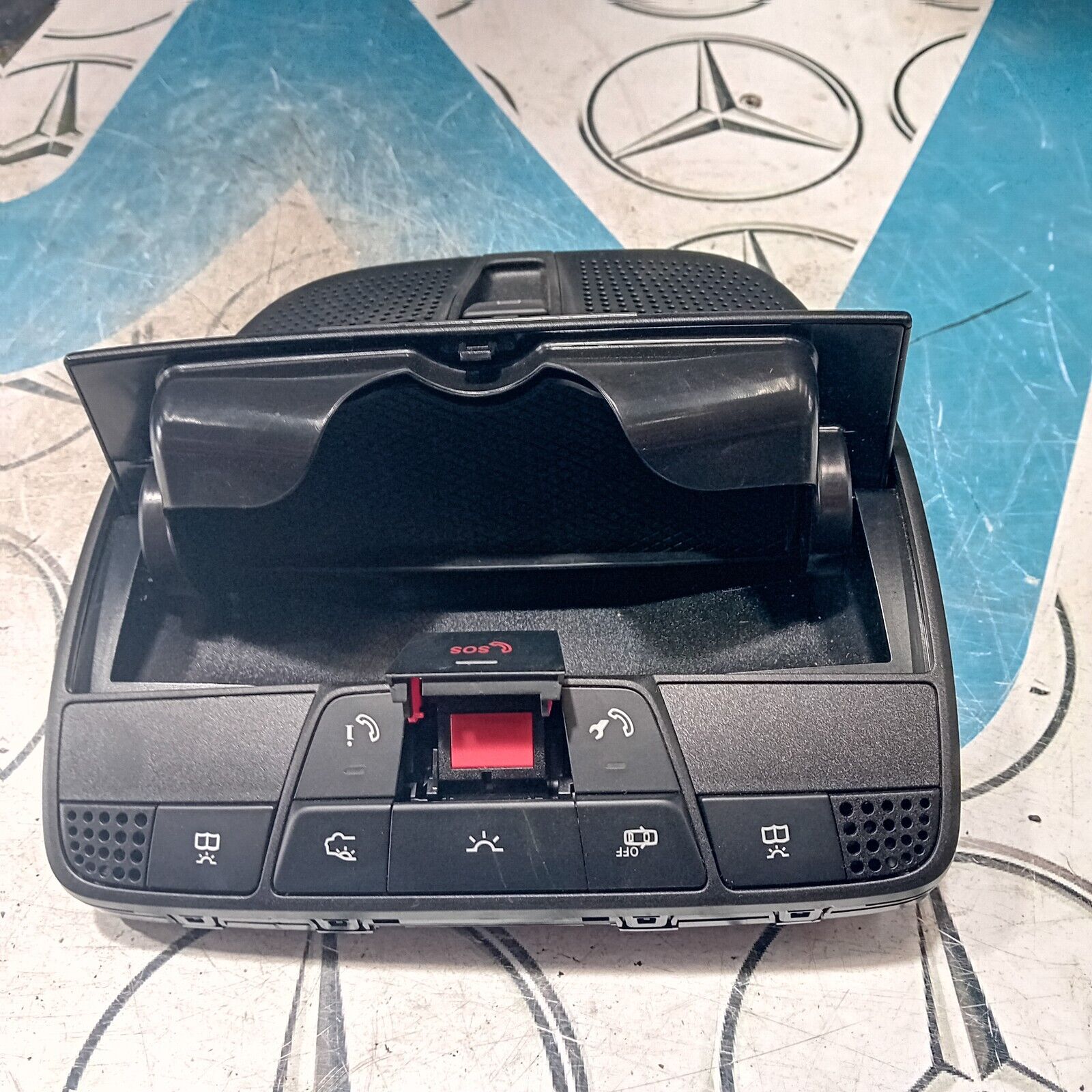 GENUINE MERCEDES C CLASS  INTERIOR READING LIGHT CONTROL PANEL A0009018503