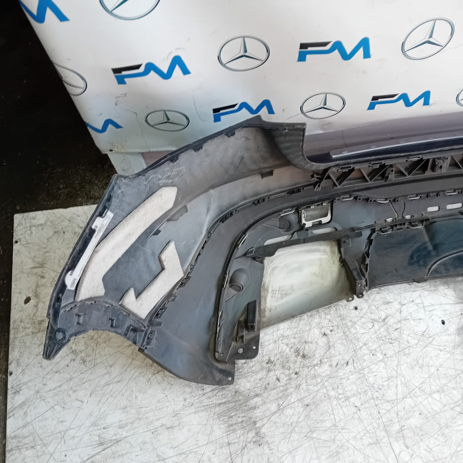 MERCEDES BENZ GLA W156 REAR BUMPER BLUE 2013-19 ON A1568802540 COMPLETE FMX122