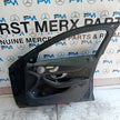 MERCEDES C-CLASS W205 DRIVER FRONT DOOR OSF 2014 BLUE COMPLETE  FMD509