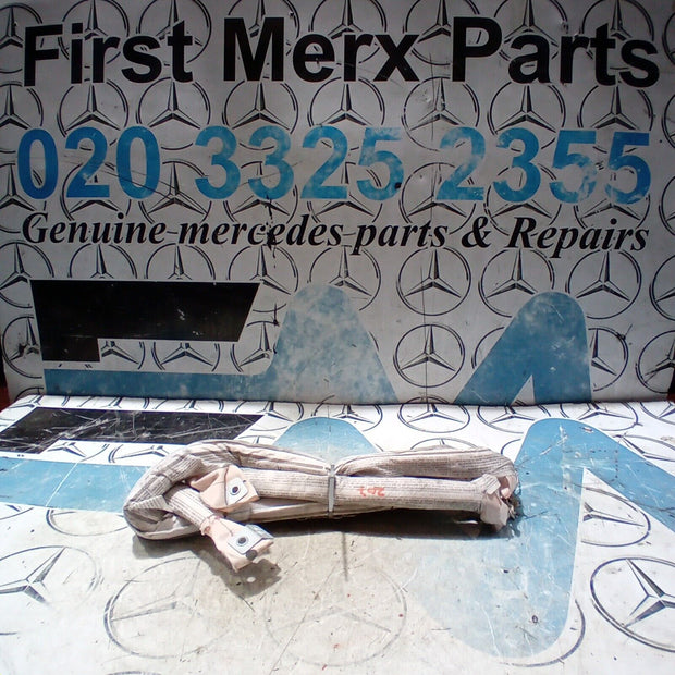MERCEDES BENZ W207 COUPE LEFT SIDE CURTAIN ROOF BAG A2078600102 2013-2016 FM54
