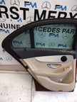 MERCEDES BENZ  C-CLASS W205 PASSENGER SIDE REAR DOOR N/S/R COMPLETE RED FMD97