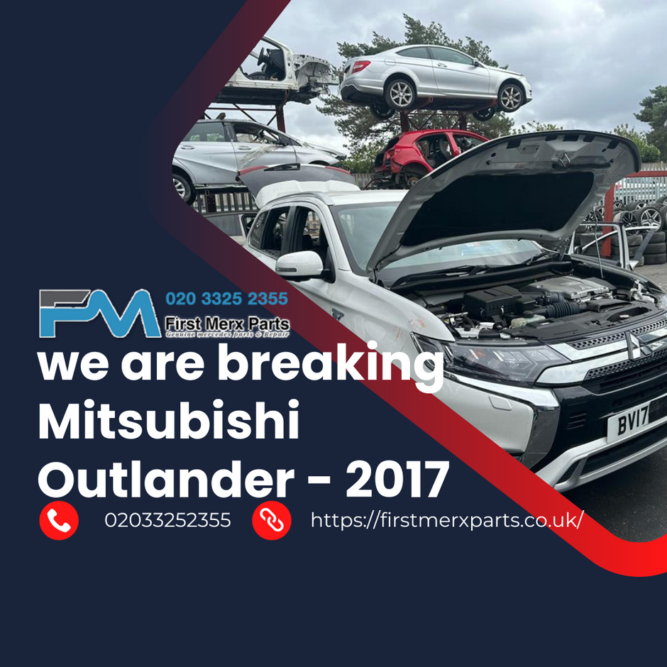 MITSUBISHI OUTLANDER 2017 - BREAKING / AIR BAGS ( STEERING WHEEL, KNEE, ROOF )