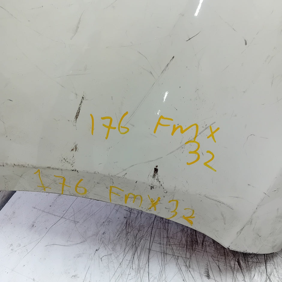 MERCEDES BENZ A-CLASS W176 REAR BUMPER 2012-18 A1768853000 WHITE FMX32