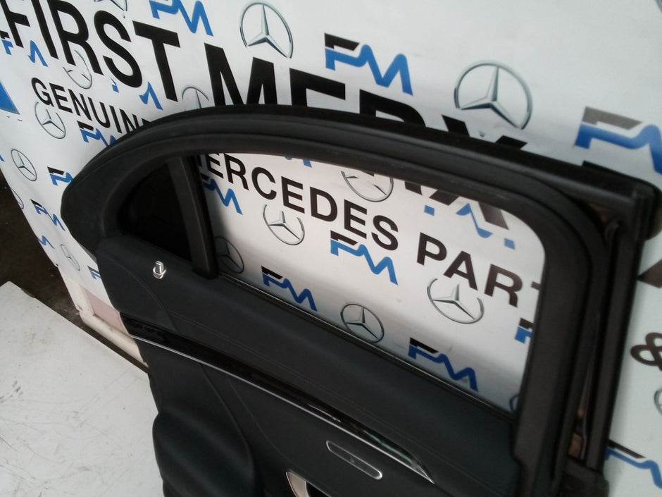 MERCEDES S CLASS W222 SALOON PASSENGER REAR DOOR (NEAR SIDE REAR) BLACK FMD23