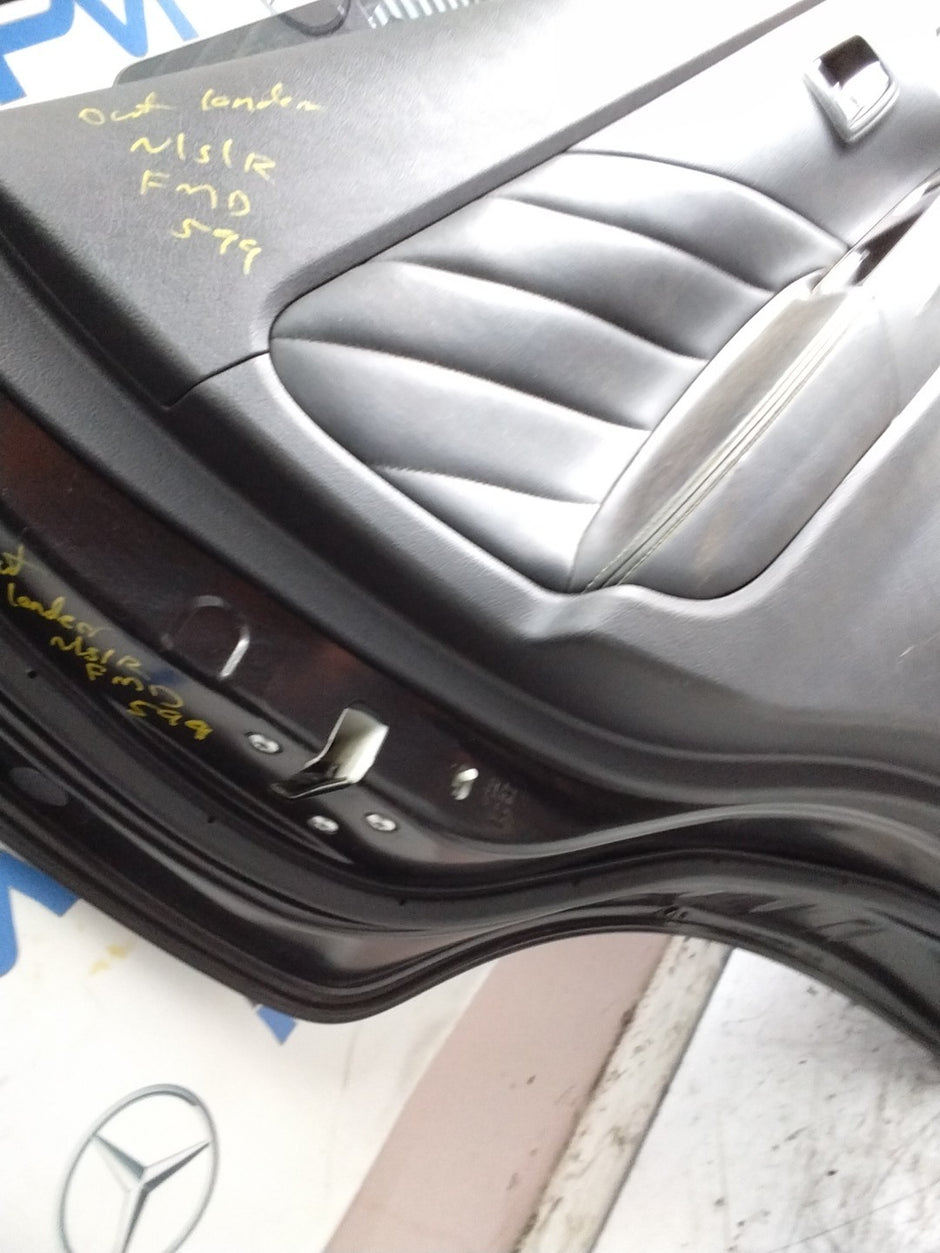 MITSUBISHI OUTLANDER PASSENGER REAR DOOR NSR BLACK   FMD599