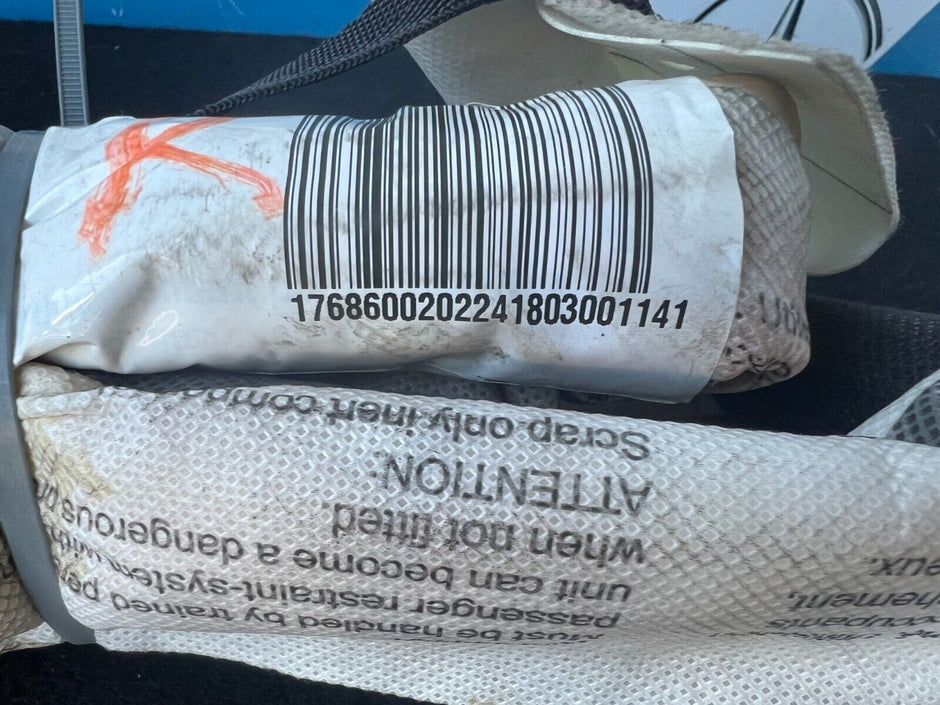 Mercedes A Class Roof Airbag Right Side A1768600202 W176 A200 ROOF AIRBAG 2016