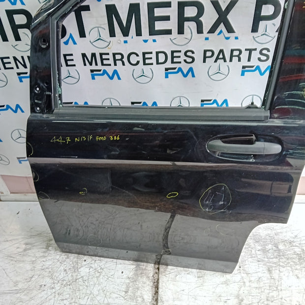 MERCEDES VITO W447 PASSENGER FRONT DOOR NSF BLACK 2014 ON COMPLETE FMD386