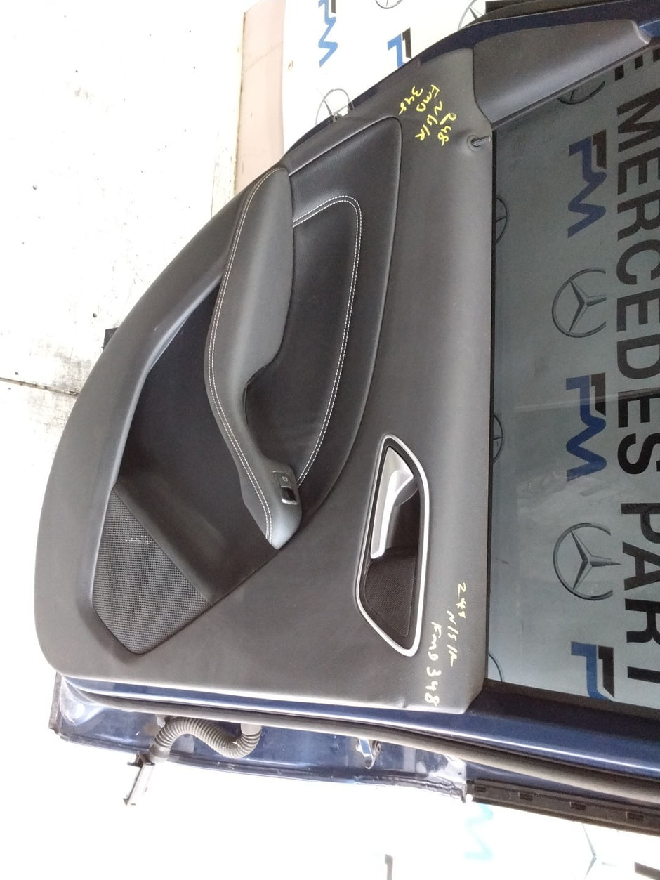 MERCEDES B-CLASS W246 PASSENGER REAR DOOR NSR BLUE 2012-19 COMPLETE FMD348