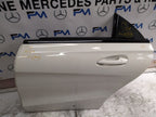 MERCEDES CLA W117 PASSENGER REAR DOOR NSR WHITE 2013-19 COMPLETE FMD300
