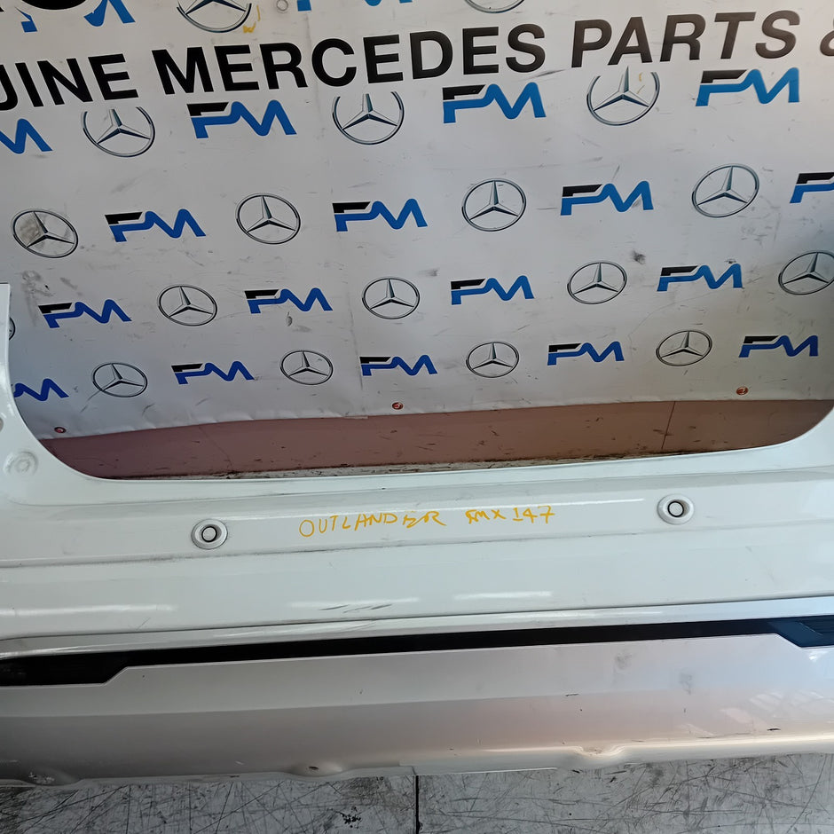 MITSUBISHI OUTLANDER MK3 REAR BUMPER WHITE 2013  FMX147