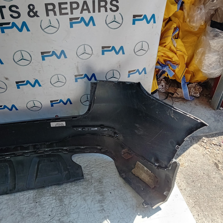 MERCEDES BENZ GLC W253 REAR BUMPER A2538850200 2016 BLACK FMX154
