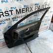 MERCEDES E-CLASS W212 SLN DRIVER FRONT DOOR OSF 2009-16 BLACK COMPLETE FMD361