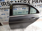 MERCEDES C-CLASS W205 SLN PASSENGER REAR DOOR NSR GREY 2014 ON COMPLETE FMD341