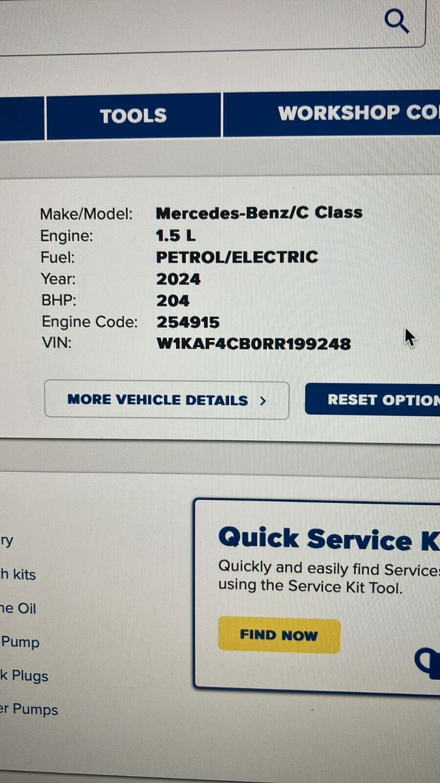 MERCEDES BENZ C-CLASS W206 - BREAKING/DOORS ( N.S.F , O.S.F , N.S.R & O.S.R )