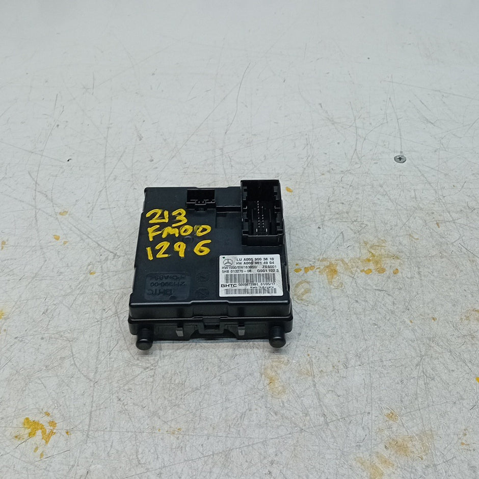 MERCEDES E-CLASS 2016 W213 AIR CONDITIONING CONTROL MODULE A0009003810 FM001296