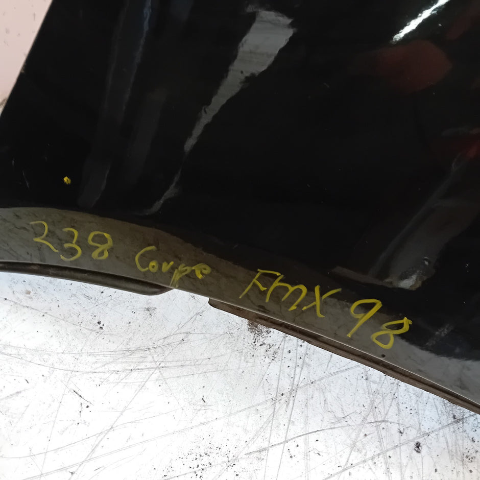 MERCEDES BENZ E-CLASS C238 COUPE BLACK REAR BUMPER 2016 ON COMPLETE FMX98