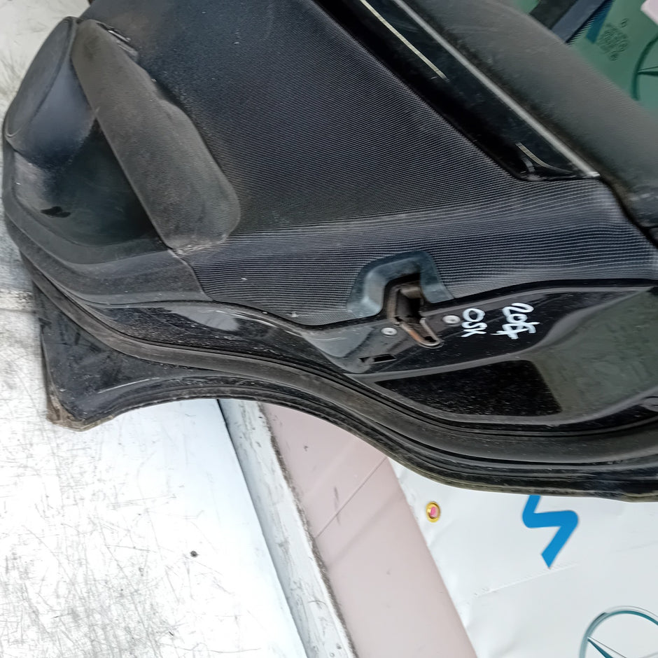 MERCEDES C-CLASS W204 SLN DRIVER REAR DOOR OSR BLACK 2008-14 COMPLETE FMD421