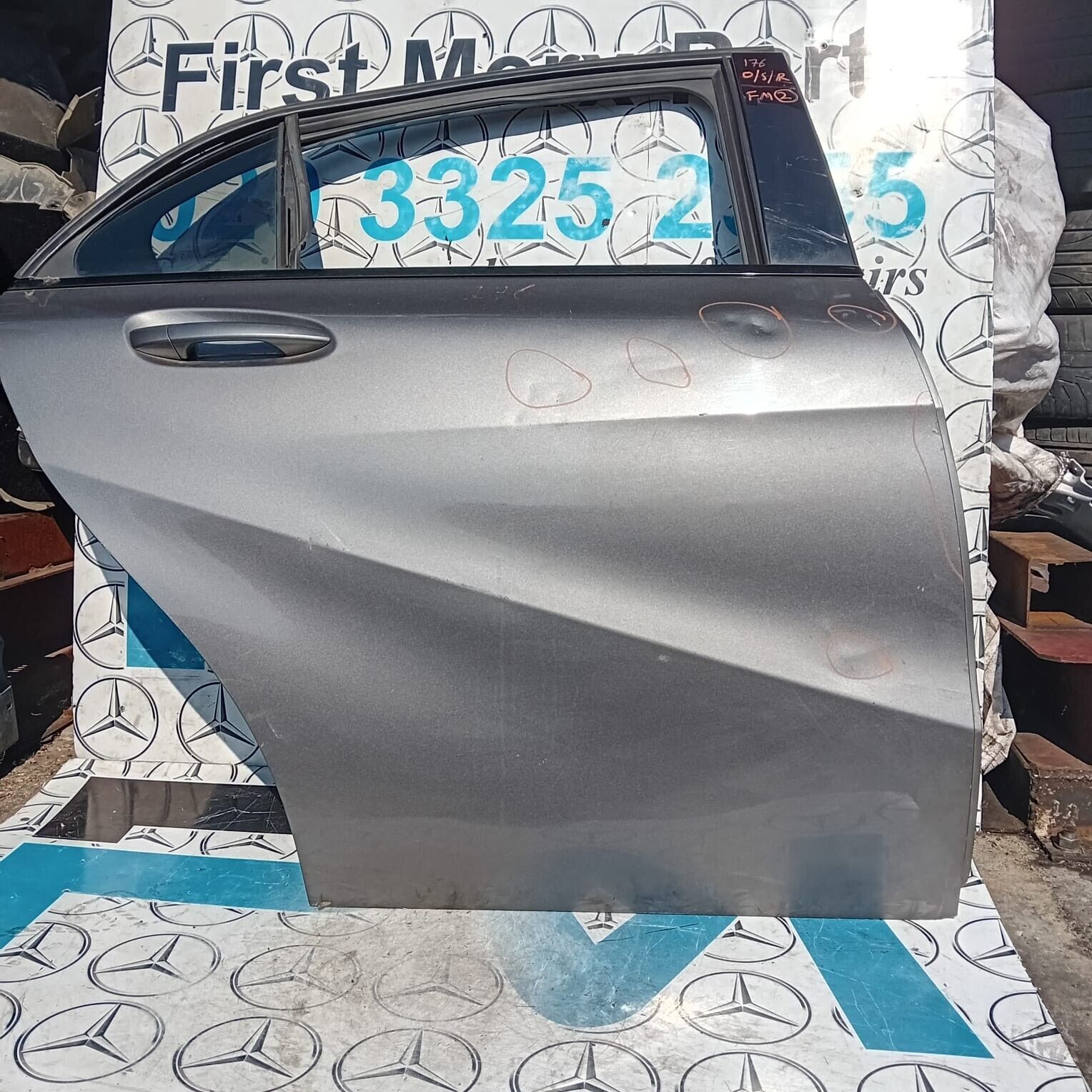 MERCEDES BENZ A-CLASS W176 DRIVER SIDE REAR DOOR ( O.S.R )