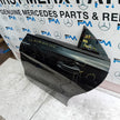 MERCEDES BENZ CLA W117 PASSENGER REAR DOOR NSR 2013-19 BLACK COMPLETE FMD272