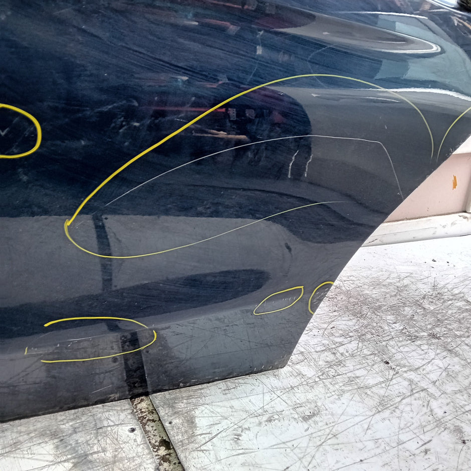 MEECEDS C-CLASS S205 EST PASSENGER REAR DOOR NSR BLUE 2014 ON COMPLETE FMD391