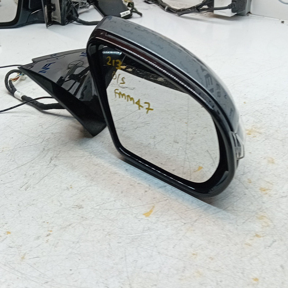 MERCEDES E-CLASS W213 DRIVER SIDE WING MIRROR GREY A2138102800 PL 2016 ON FMM47