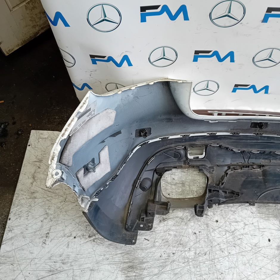 MERCEDES BENZ GLA W156 REAR BUMPER WHITE 2014-2019 A1568802640 FMX143