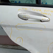 MERCEDES C-CLASS W204 SLN DRIVER REAR DOOR OSR WHITE 2008-2014 COMPLETE FMD441