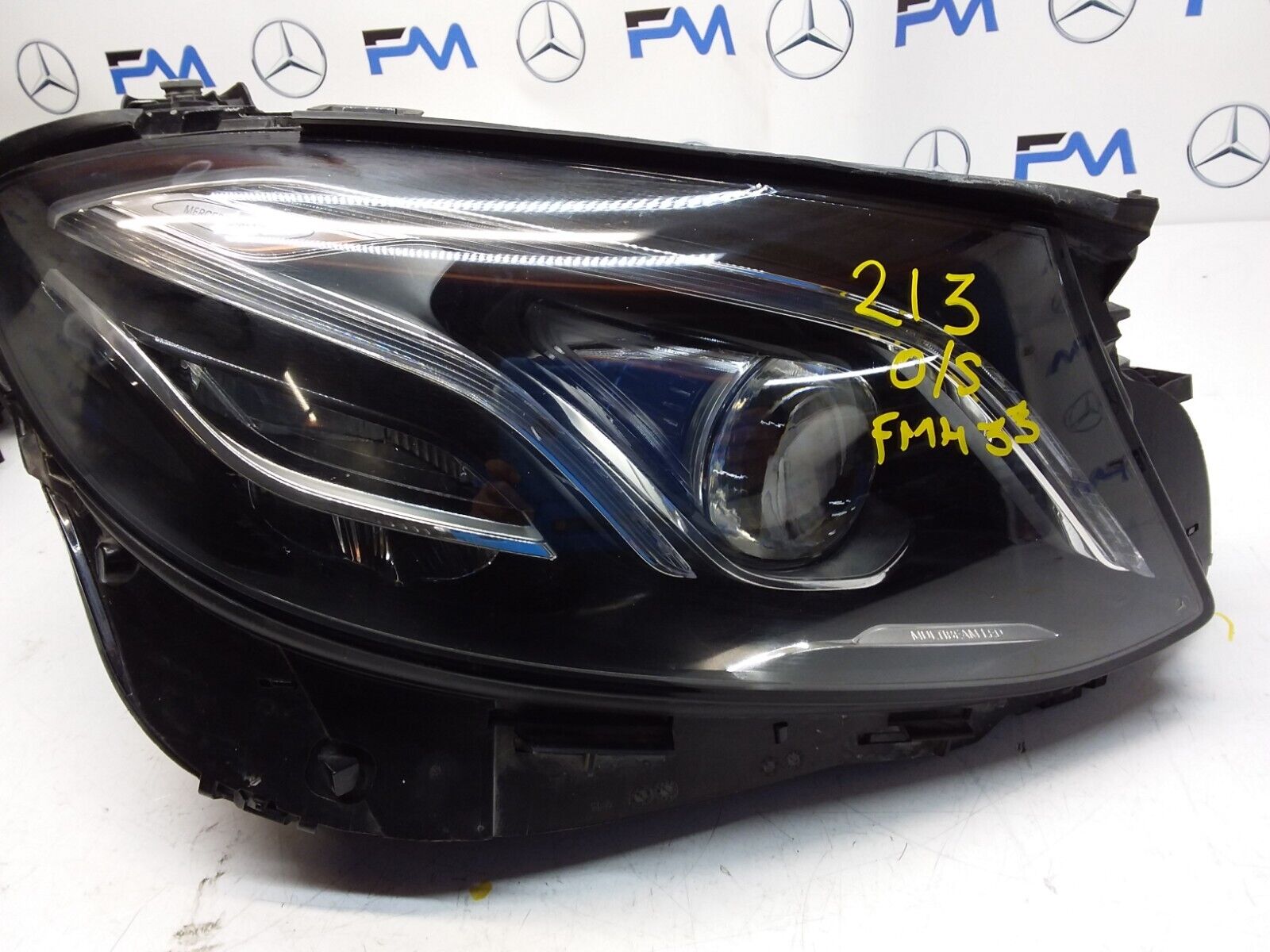 2018 MERCEDES E-CLASS W213 O/S Driver Side Front Headlight A2139062606 FMH33