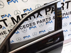 MERCEDES BENZ GLC W253 PASSENGER SIDE FRONT DOOR N/S/F COMPLETE BLACK FMD65