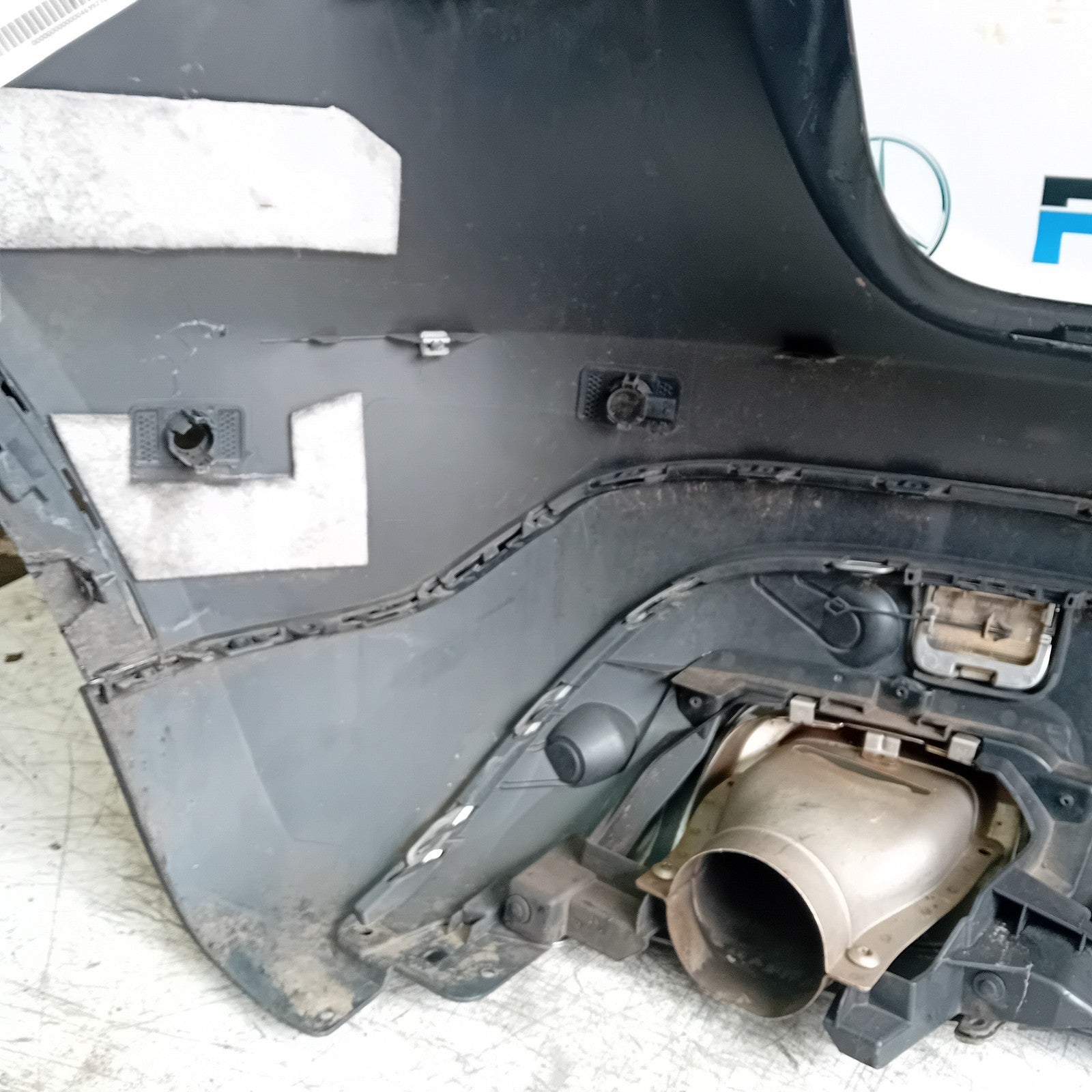 MERCEDES BENZ GLA X156 REAR BUMPER BLACK 2014-19 A1568802640 FMX75