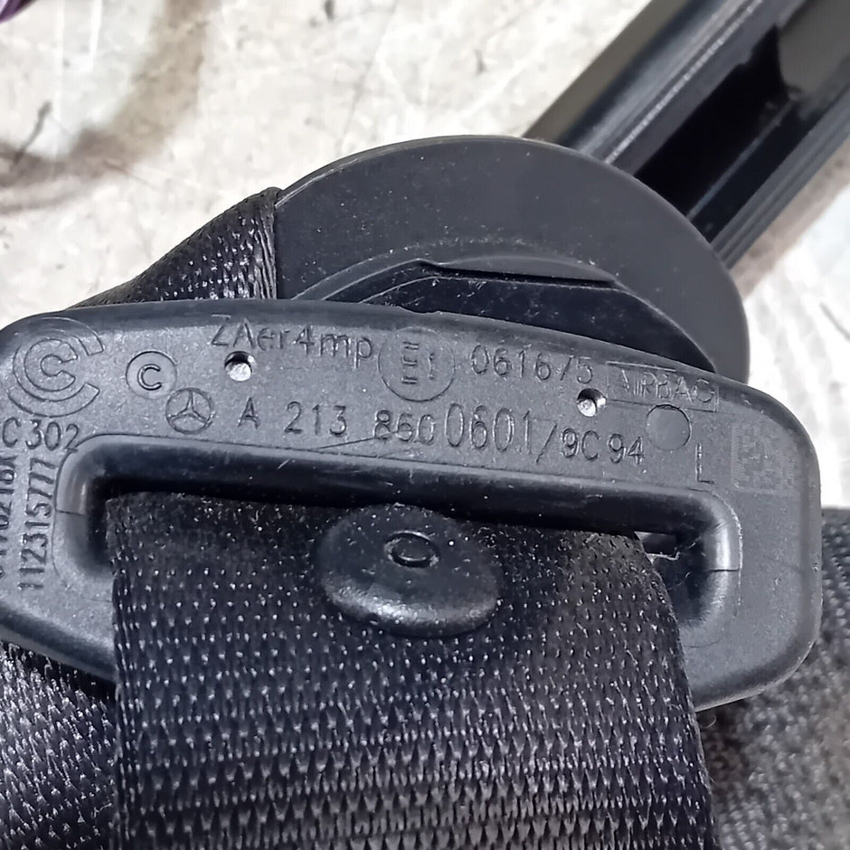 MERCEDES E CLASS W213 PASSENGER SIDE FRONT SEAT BELT GENUINE 2016-2020