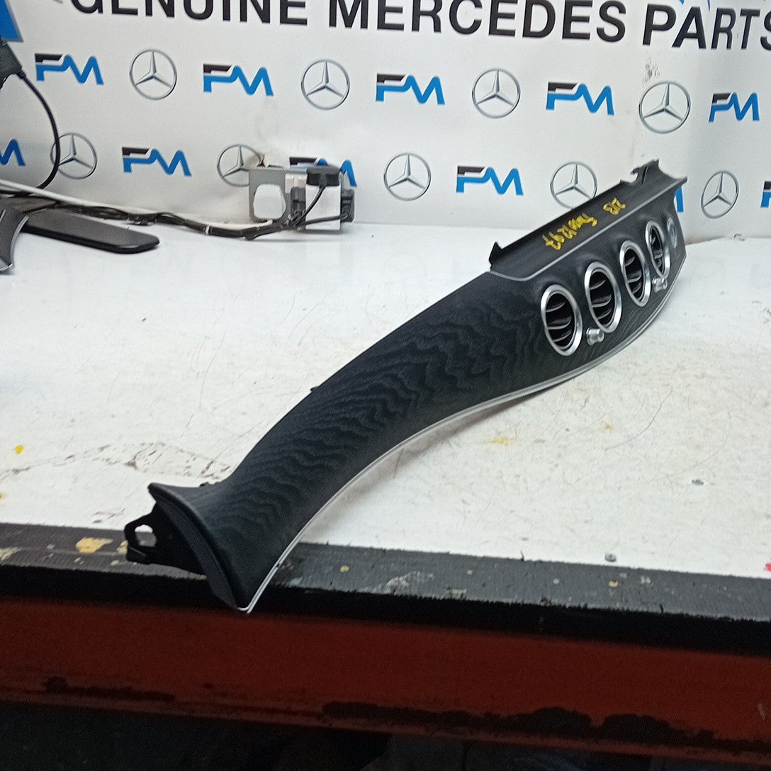 MERCEDES E-CLASS DASHBOARD TRIM PANEL+ 4 AIRVENT+ ENGINE START BUTTON FM001297