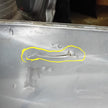 MERCEDES BENZ C-CLASS W205 SLN REAR BUMPER 2015 BLACK A2058550138 FMX49