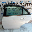 MERCEDES E-CLASS W212 SLN PASSENGER REAR DOOR NSR WHITE 2013 COMPLETE FMD479