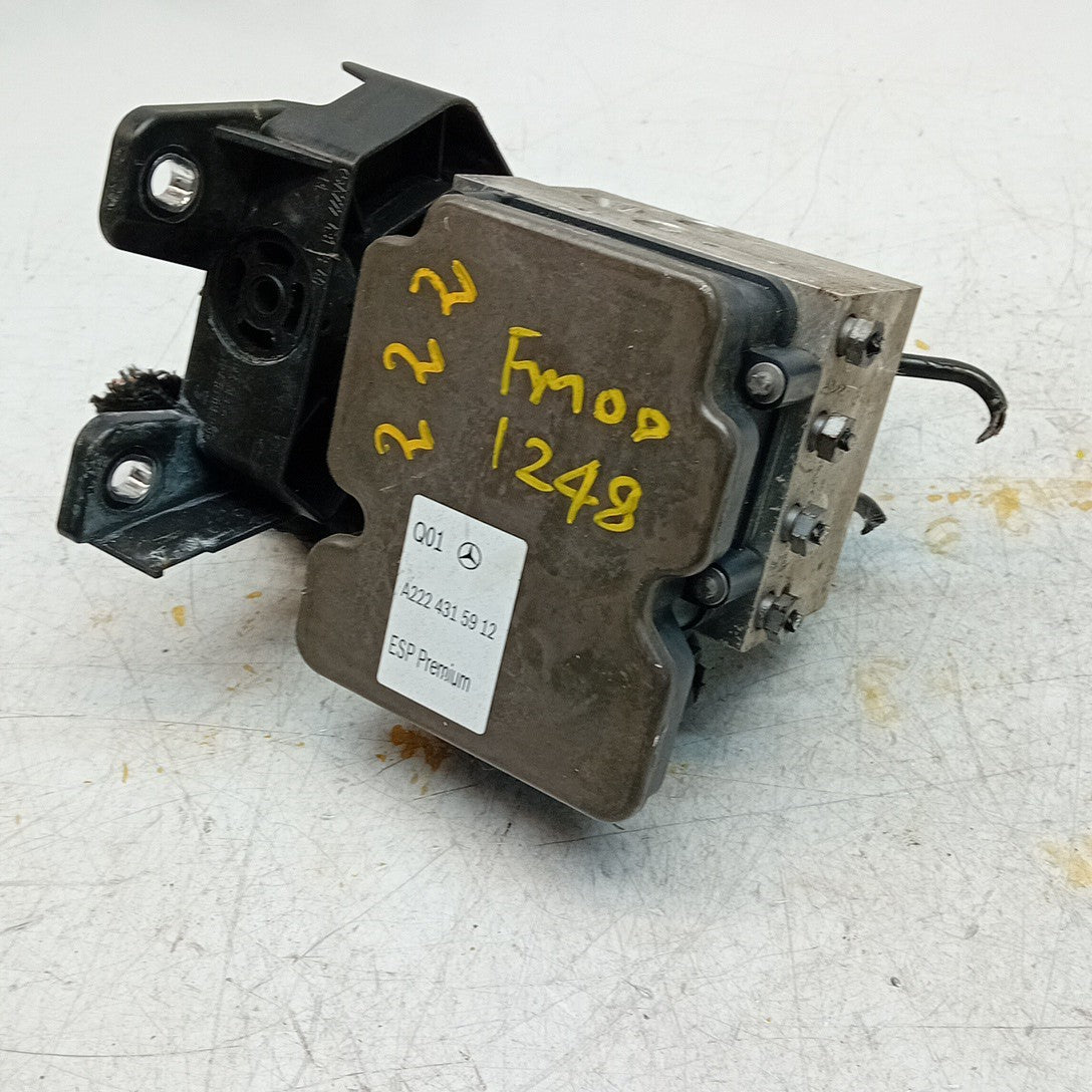 MERCEDES BENZ S-CLASS W222 ABS PUMP MODULE CONTROL UNIT A2224315912 FM001248