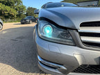 MERCEDES BENZ C-CLASS W204 - BREAKING / FRONT BUMPER AND WINGS