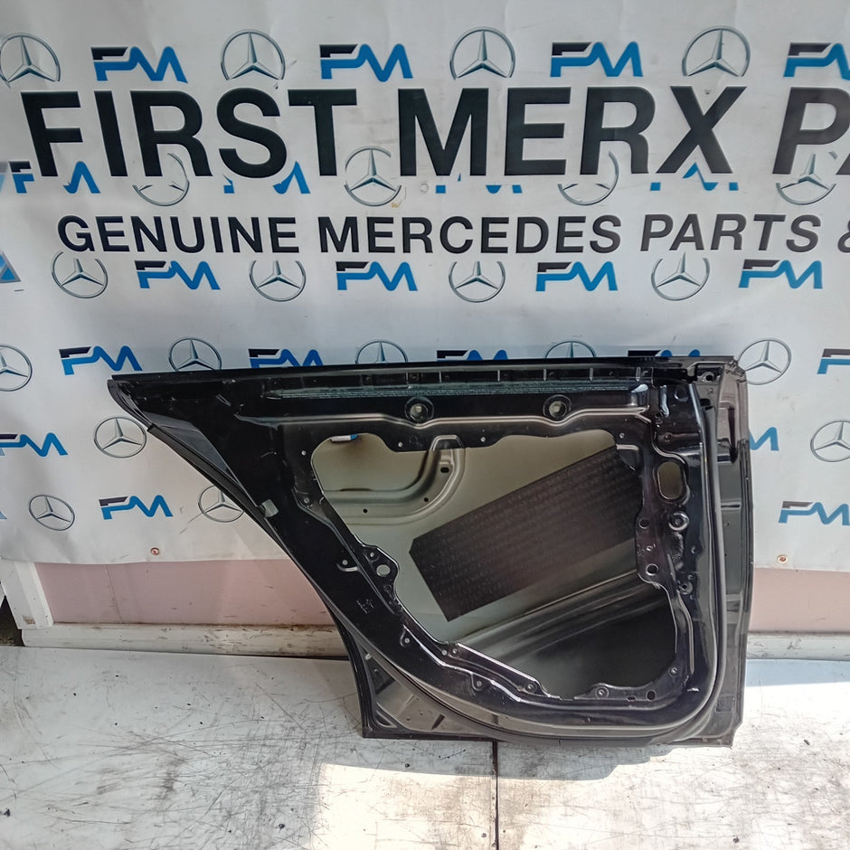 MERCEDES BENZ CLA W118 PASSENGER REAR SIDE DOOR NSR 2019 ON BLACK FMD278