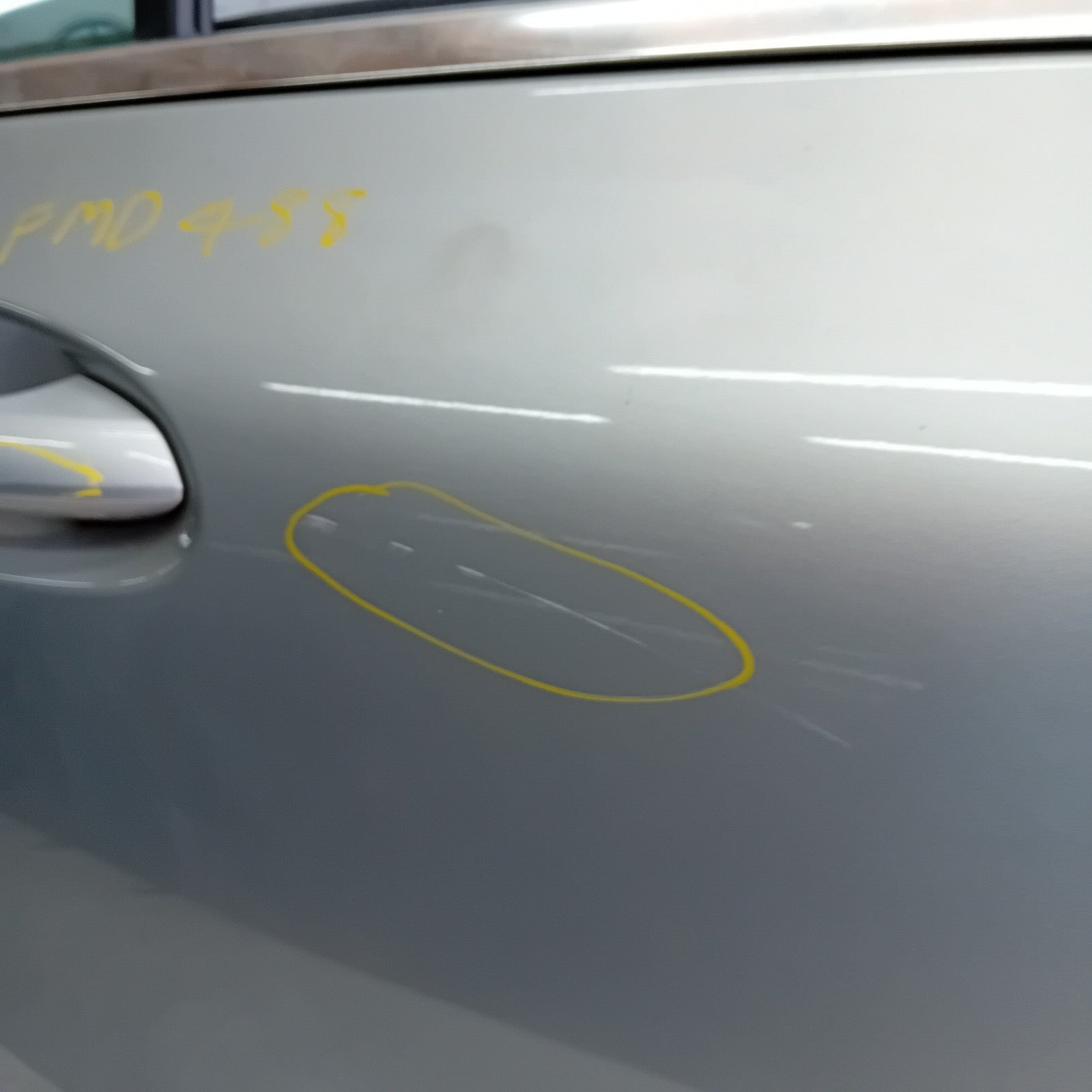 MERCEDES BENZ  A-CLASS W176 DRIVER REAR DOOR OSR 2012 SILVER COMPLETE FMD488